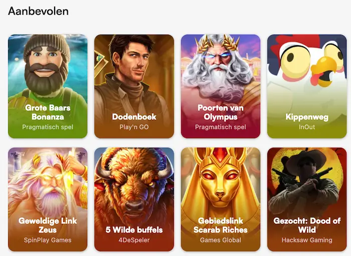 Instaspin Casino games